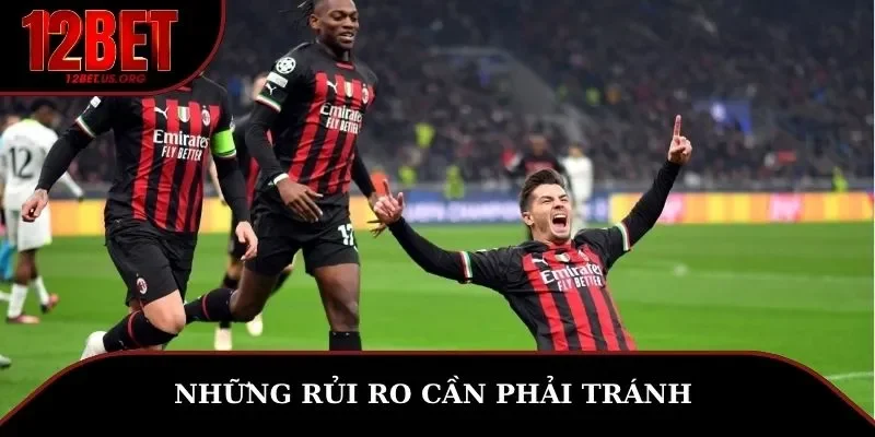 Những rủi ro cần phải tránh khi cá cược thể thao